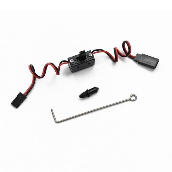 Joysway V6 Switch Rod W/ Rubbe R Bellow + Switch Connector Se