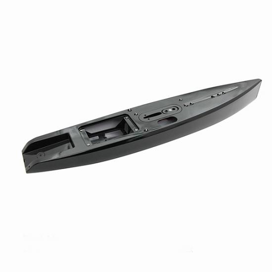 Joysway DF65V6 Black Hull (Inc L.Servo Tray - Deck Eyes - Finbox -