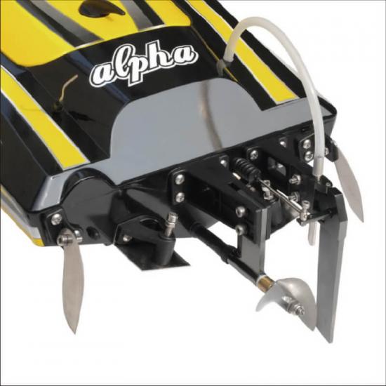 Joysway Alpha Brushless Race Boat - ARTR - Yellow