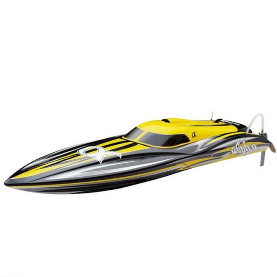 Joysway Alpha Brushless Race Boat - ARTR - Yellow