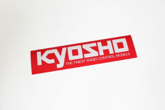 Kyosho Square Logo Sticker (M) W290Xh72