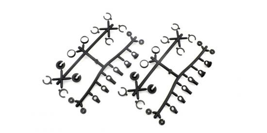 Kyosho Damper Plastic Parts + O-Ring Set Tc Fazer 2.0