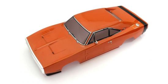 KYOSHO Body shell set 1:10 Fazer FZ02L Dodge Charger 1970 - Hemi Orange