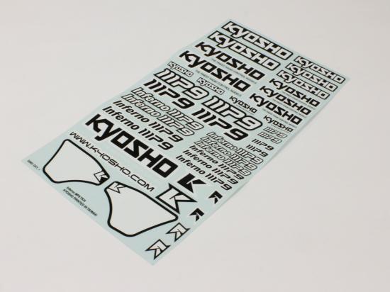Kyosho Decal Sheet - Inferno MP9 Tki4
