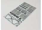 Kyosho Decal Sheet - Inferno MP9 Tki4