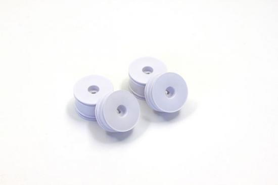 Kyosho Mini-Z Buggy Wheel Set (Lazer) (4) - White