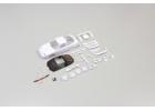 Kyosho Body Shell - Nissan 180Sx Mini-Z + Rims (White Body)
