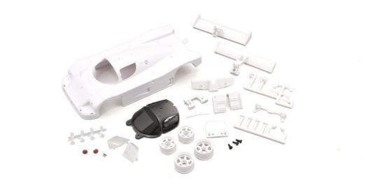 Kyosho Body Shell - Sauber Mercedes C9 Mini-Z + 2WD Rims (White Body)