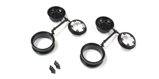Kyosho Wheels 1.9 Inch Outlaw Rampage (2) Black