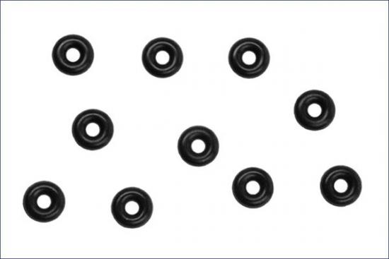 Kyosho Silicone O-Ring (P2/Black) : 10Pcs