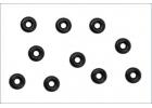 Kyosho Silicone O-Ring (P2/Black) : 10Pcs