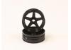 Kyosho Front Wheel (2) Beetle 2014 - Black