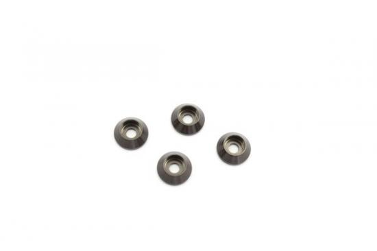Kyosho 3mm Head Washer Gun Metal (4)