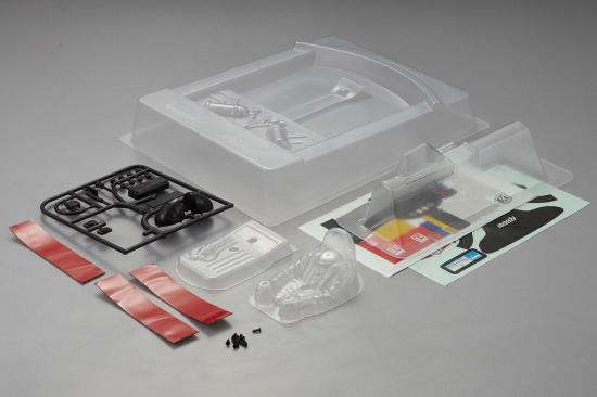 Killer Body Clear Cockpit Set 1:10 Truck