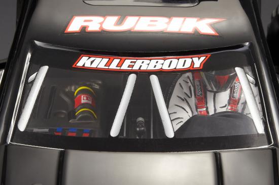 Killer Body Clear Cockpit Set 1:10 Truck