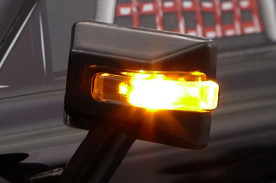 Killer Body Wing Mirror Type E W/LED Unit Set 1:10 Truck
