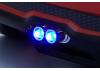 Killer Body Chrome Double Exhaust Pipe W/O LED