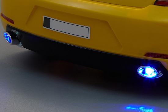 Killer Body Chrome Type A Oval Exhaust Pipe W/O LED