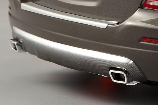 Killer Body Chrome Type B Square Exhaust Pipe W/O LED