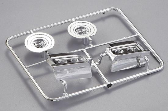Killer Body Chromed Plastic Par Ts Set Lancia Stratos (1977 Gi