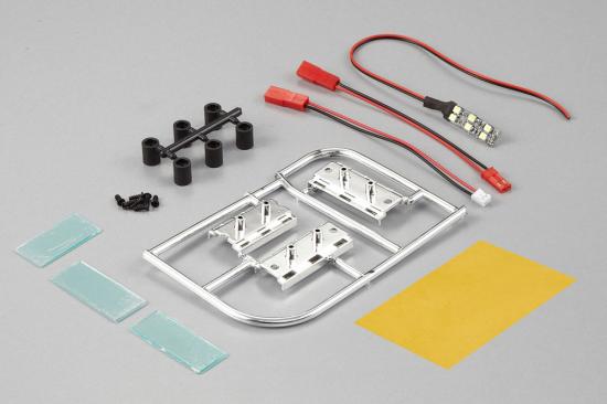 Killer Body Number Plate W/LED Unit Set 1:10 Touring Car