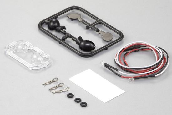 Killer Body Wing Mirror With LED Unit Set 1:10 Touring Car