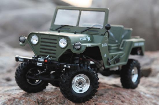 Killer Body Warrior 1:10 Crawler Clear Body - 313mm Wheelbase