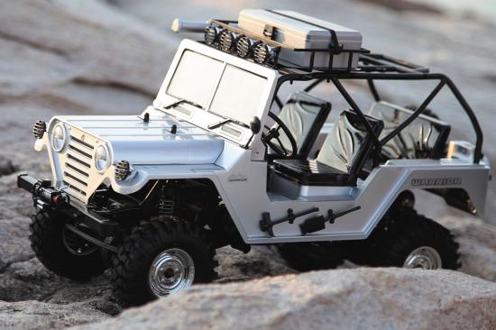 Killer Body Warrior 1:10 Crawler Clear Body - 313mm Wheelbase