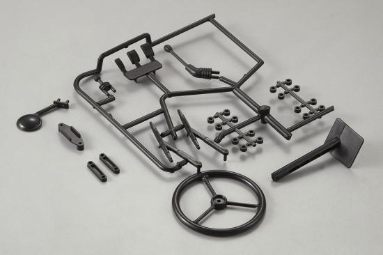 Killer Body Black Plastic Parts For Warrior Body