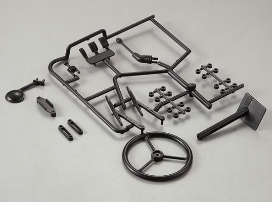 Killer Body Black Plastic Parts For Warrior Body