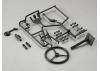 Killer Body Black Plastic Parts For Warrior Body