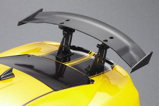 Killer Body 1:10 Tc Basic Plast Ic Parts (Carbon Fiber Finish)