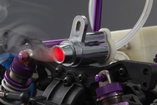 Killer Body Smoky Exhaust Pipe With LED Unit Set
