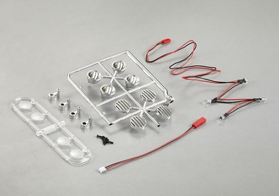Killer Body Chrome Spot Lights W/LED Unit Set (4)