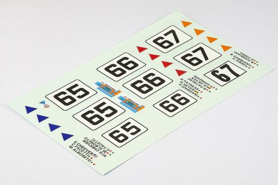 Killer Body Decal Sheet Lancia Beta Montecarlo (Num/Drivers)