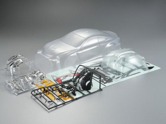 Killer Body Lexus RC F 195mm Clear Body