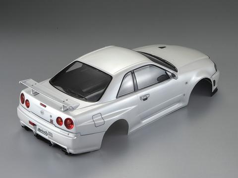 Killer Body Nissan Skyline R34 195mm Finished Body-White