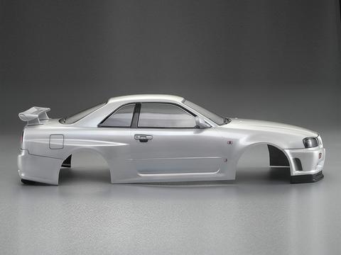 Killer Body Nissan Skyline R34 195mm Finished Body-White