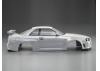 Killer Body Nissan Skyline R34 195mm Finished Body-White