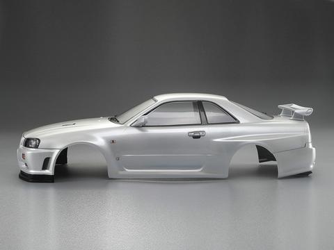 Killer Body Nissan Skyline R34 195mm Finished Body-White