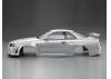 Killer Body Nissan Skyline R34 195mm Finished Body-White