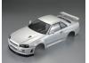 Killer Body Nissan Skyline R34 195mm Finished Body-White