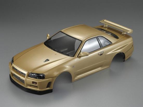 Killer Body Nissan Skyline R34 195mm Finished Body-Gold