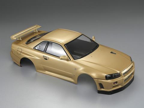 Killer Body Nissan Skyline R34 195mm Finished Body-Gold