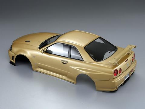 Killer Body Nissan Skyline R34 195mm Finished Body-Gold