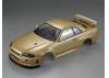 Killer Body Nissan Skyline R34 195mm Finished Body-Gold