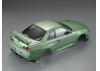 Killer Body Nissan Skyline R34 195mm Finished Body-Green