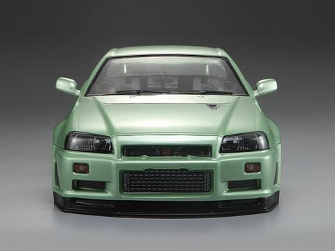 Killer Body Nissan Skyline R34 195mm Finished Body-Green
