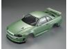 Killer Body Nissan Skyline R34 195mm Finished Body-Green