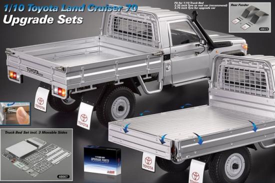 Killer Body Truck Bed Set For Land Cruiser (Movable Sides)